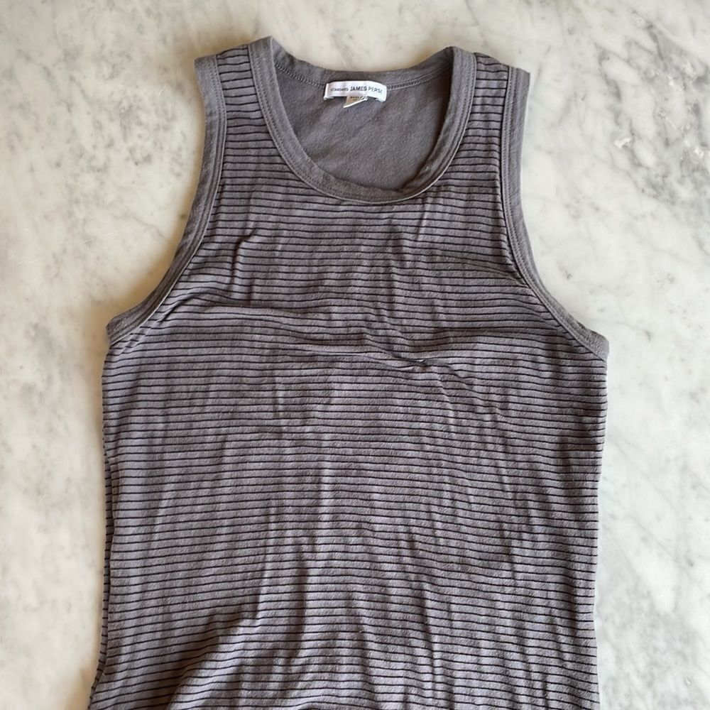 James Perse *SLEEVELESS* Tuck Maxi Dress - Picture 7 of 10